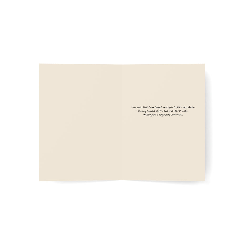 Reindeer Squatch – Legendary Christmas Card Set