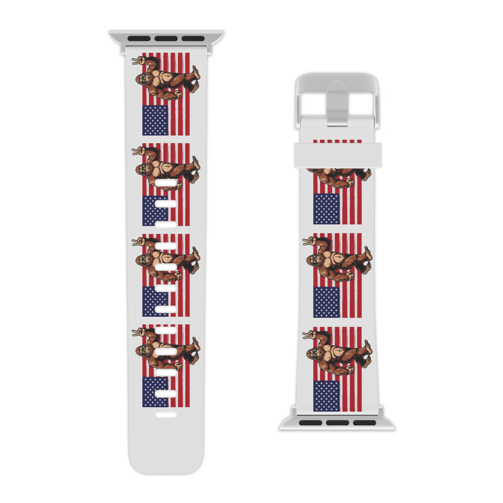 Patriotic Peace Squatch – Freedom Edition Watch Band