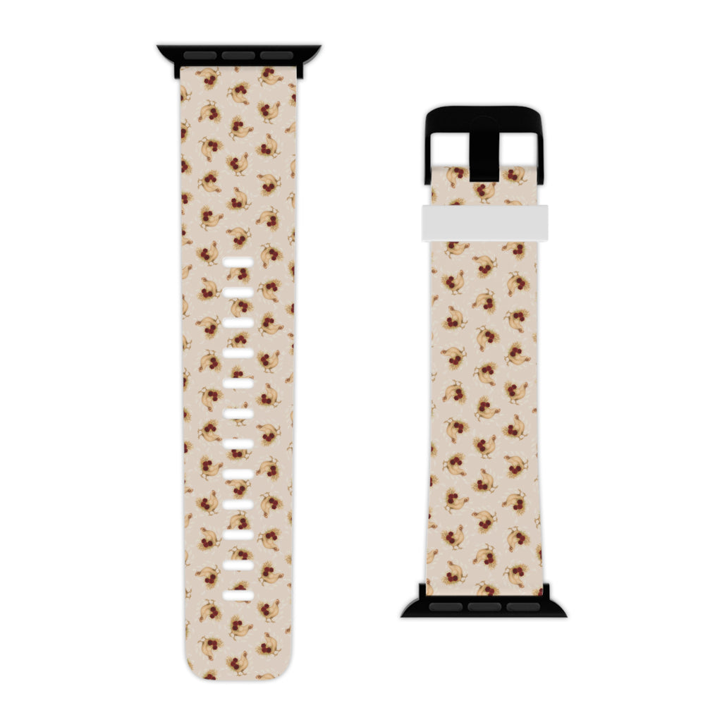 Mother Clucker Boom – Bold  Feather Watch Band