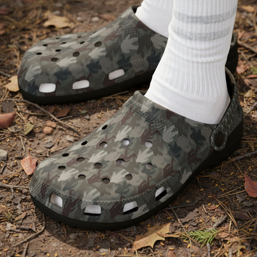 Shadow Stalker Camo – EVA Foam Clogs