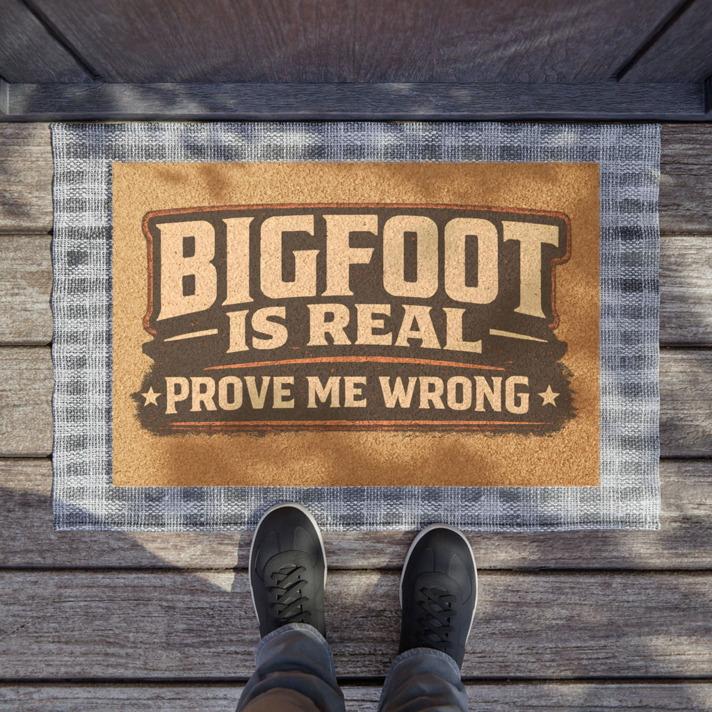 Bigfoot Is Real Doormat