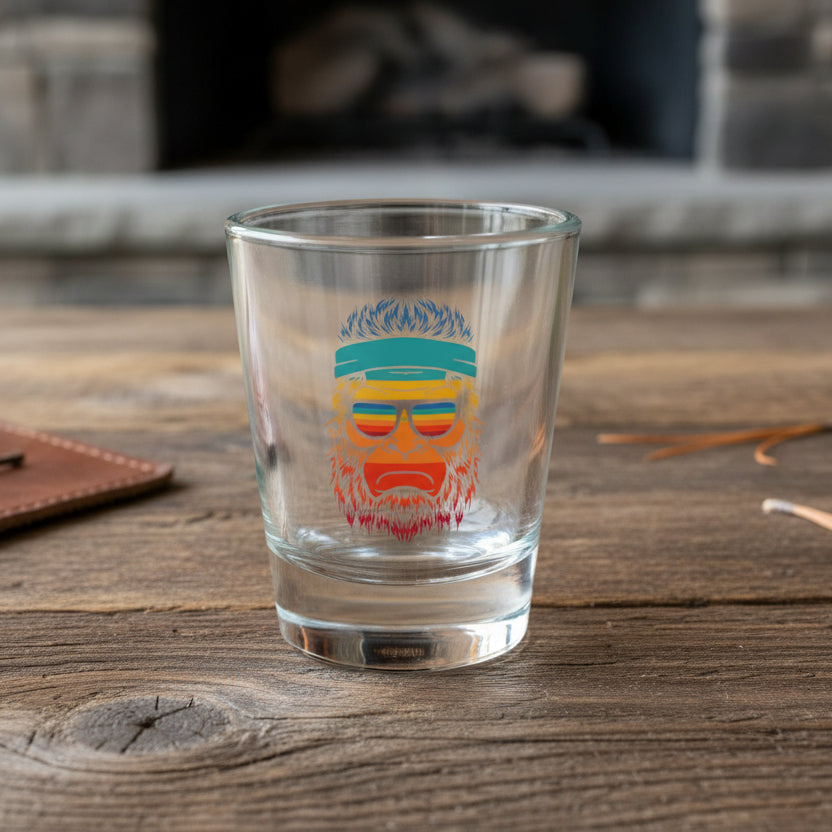 Retro Vibes Squatch Shot Glass