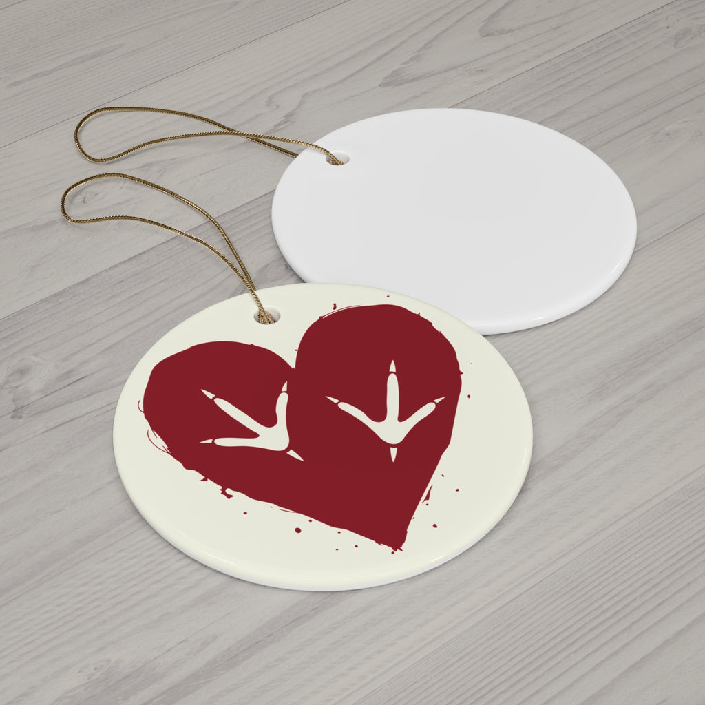 Heart of the Coop Ceramic Ornament