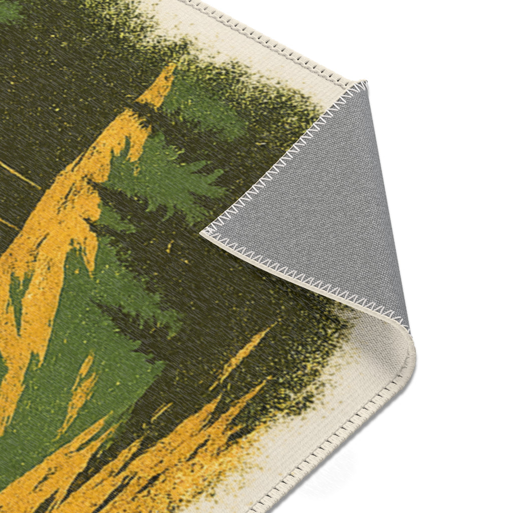 Let’s Just Go – Wander Wild Woven Chenille Rug