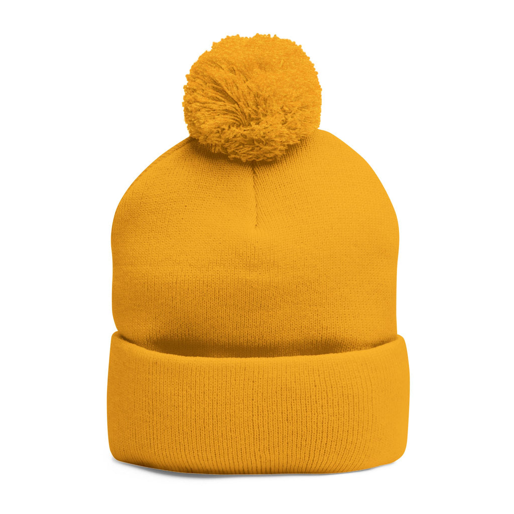 Born to Shine – Cozy Pom Knit Beanie