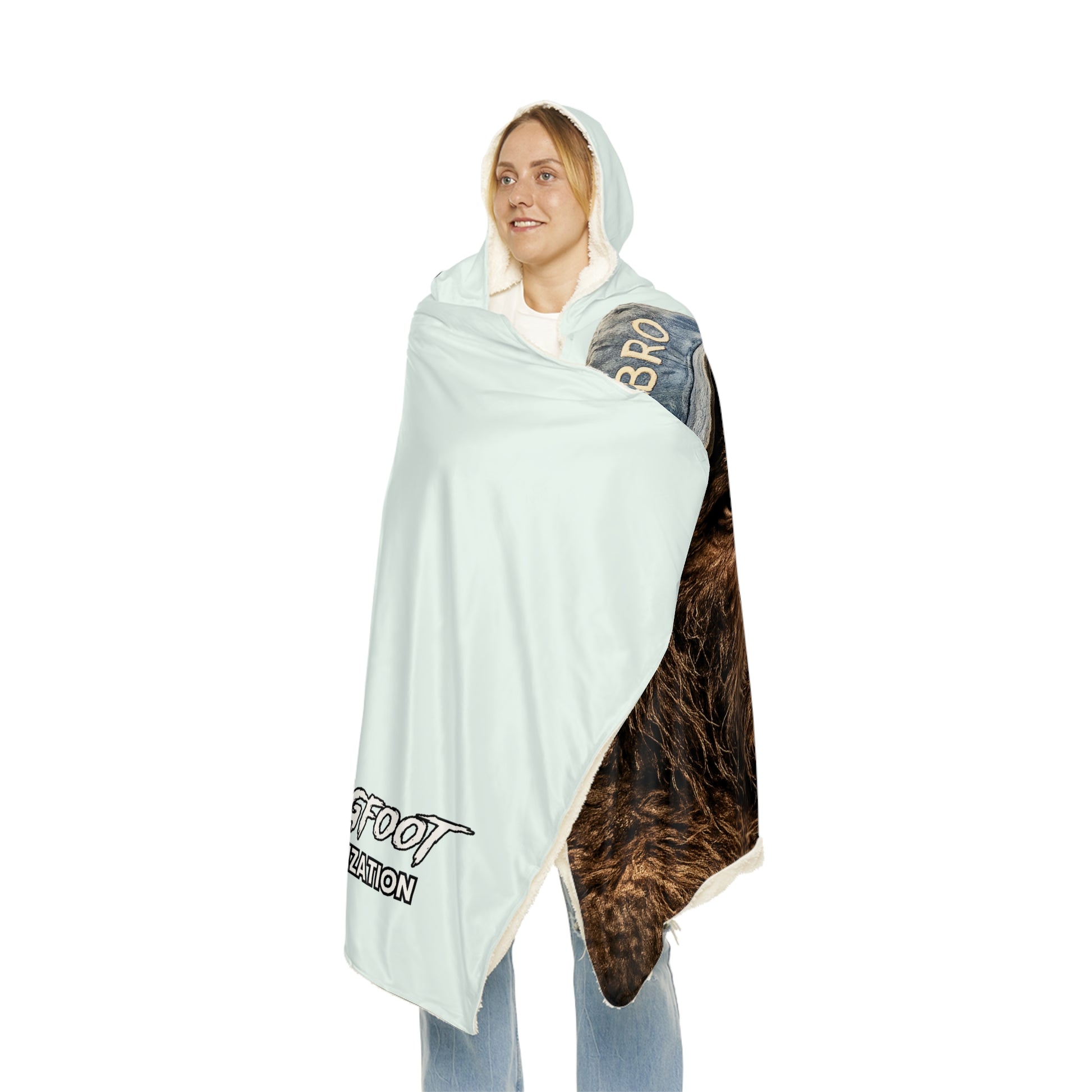 You Saw Nothing! KBRO Hooded Snuggle Blanket