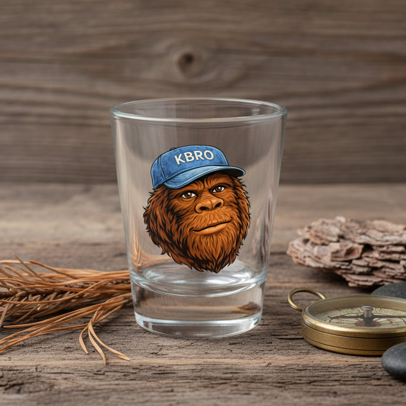 You Saw Nothing! Shot Glass – KBRO Collection