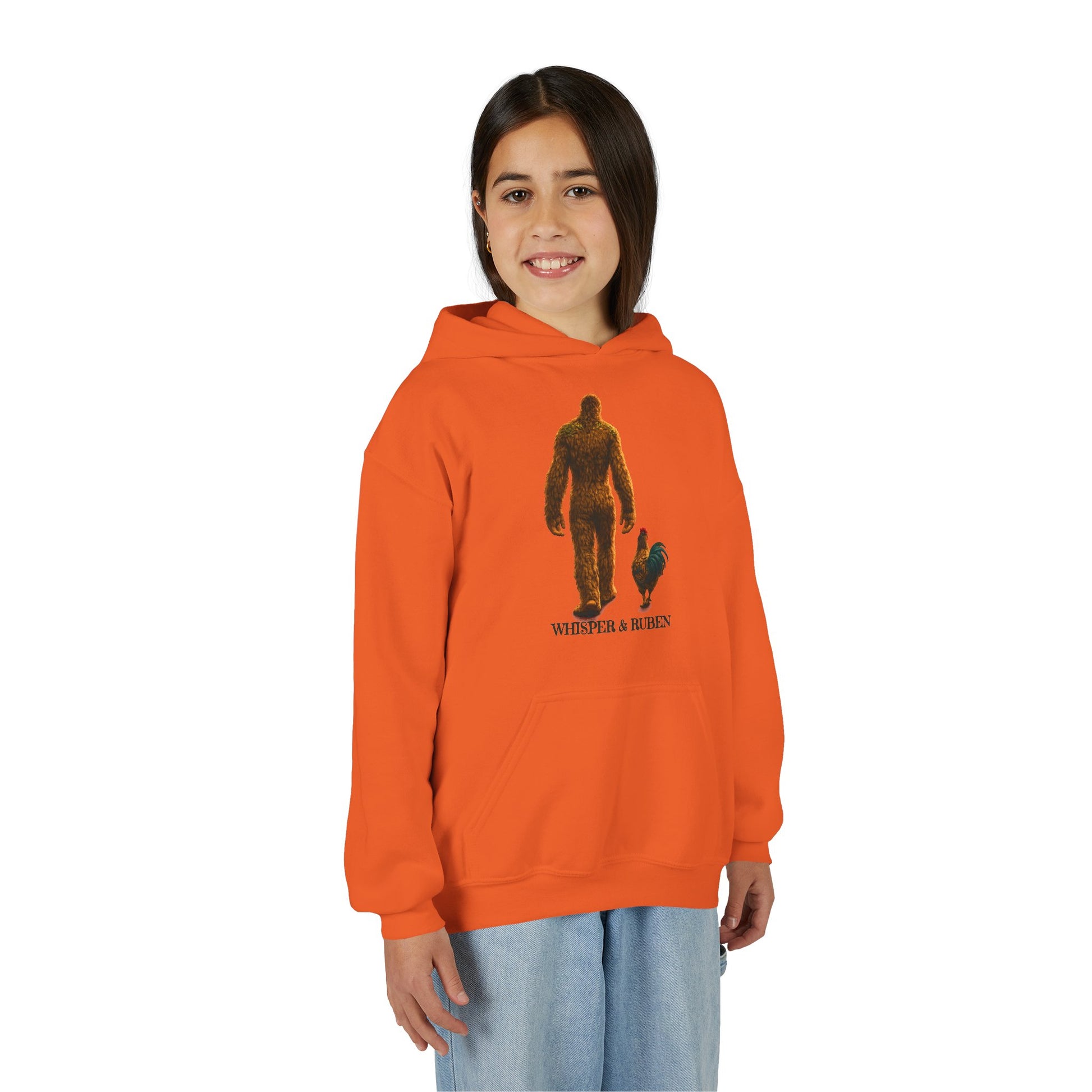Whisper & Ruben Youth Heavy Blend Hooded Sweatshirt