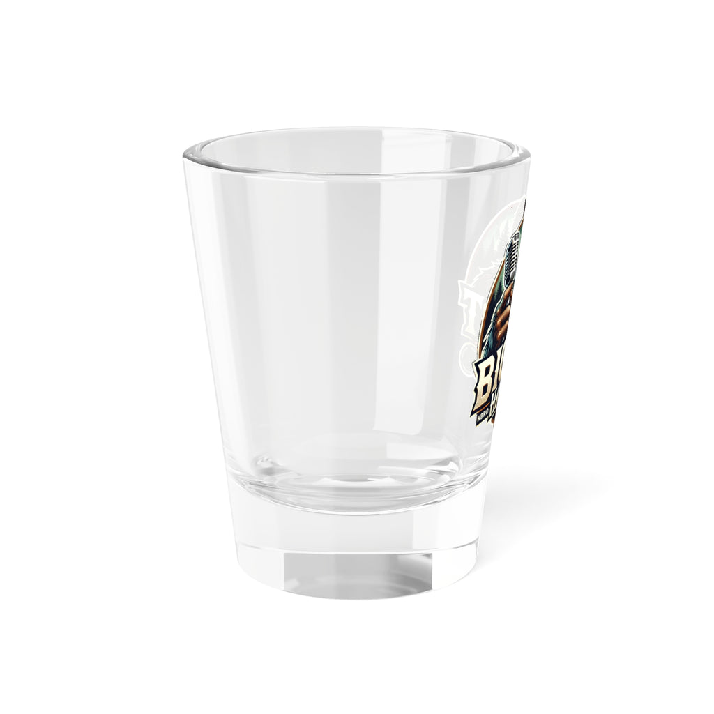 Bigfoot Hangout Logo Shot Glass — 1.5 oz Collectible