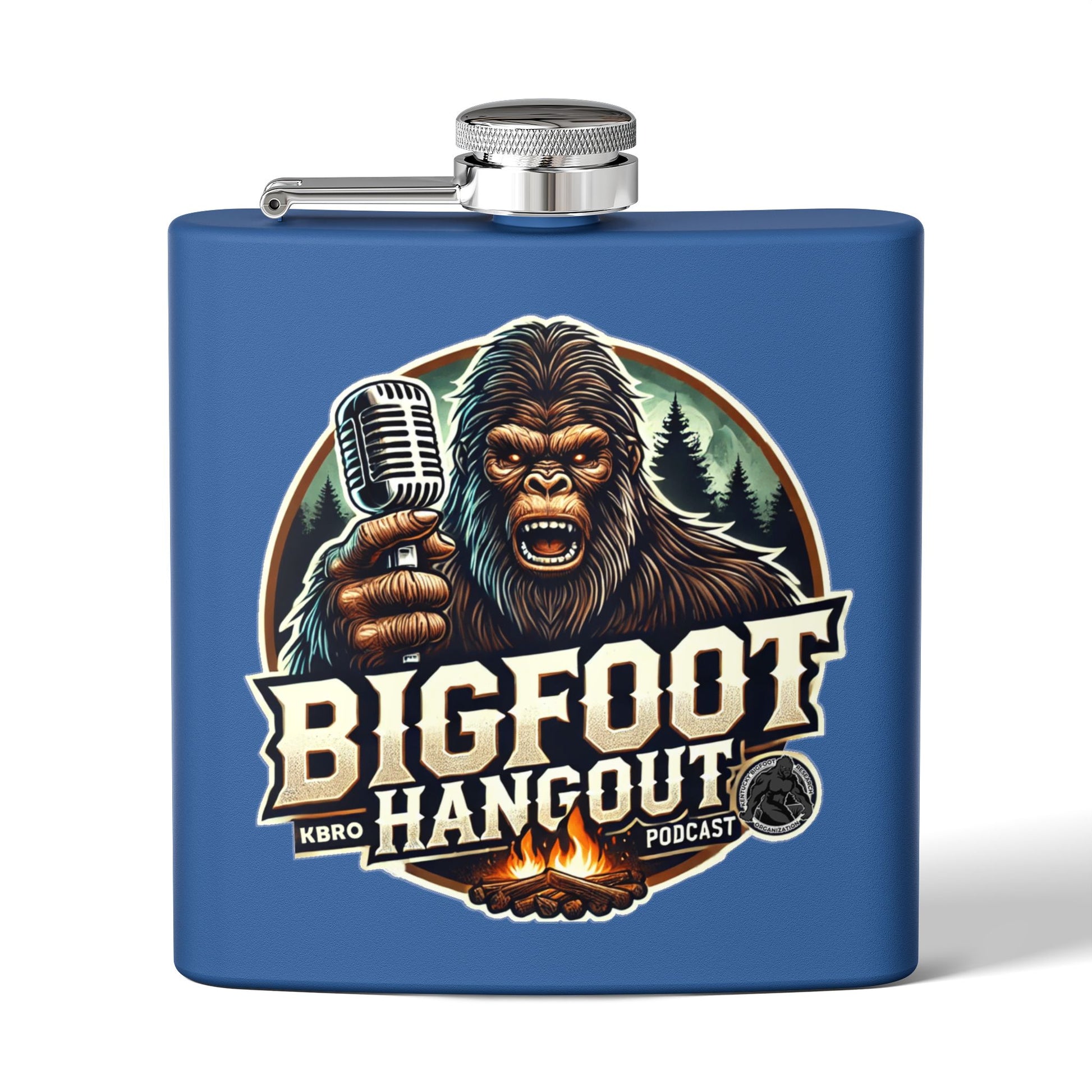 The Bigfoot Hangout – Stainless Steel Flask