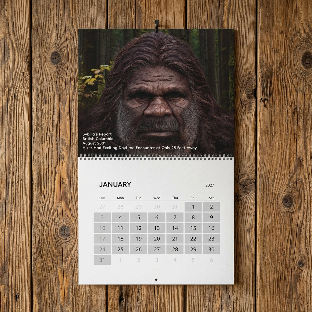 2027 KBRO Bigfoot Charity Calendar
