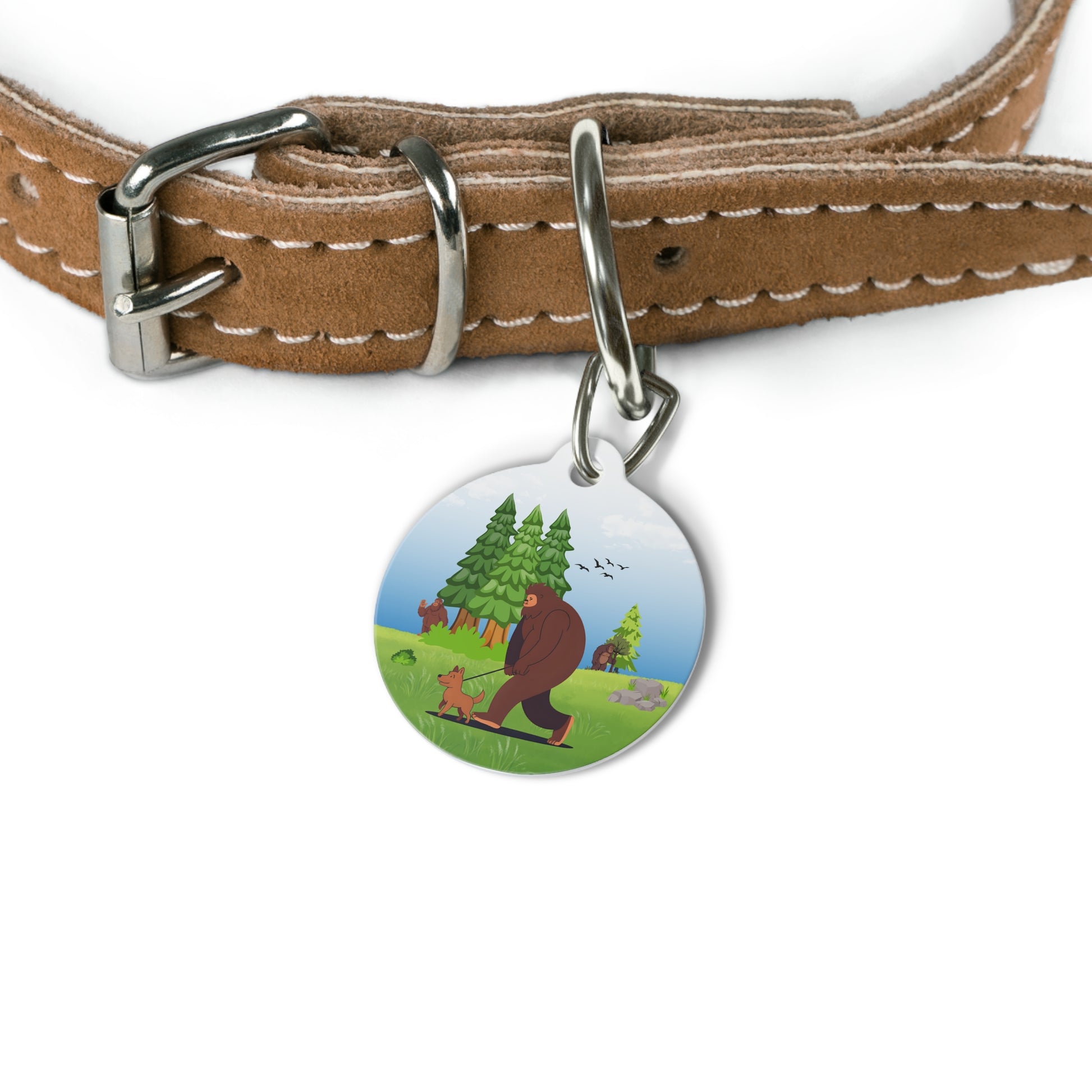 Bigfoot Adventure Pet Tag