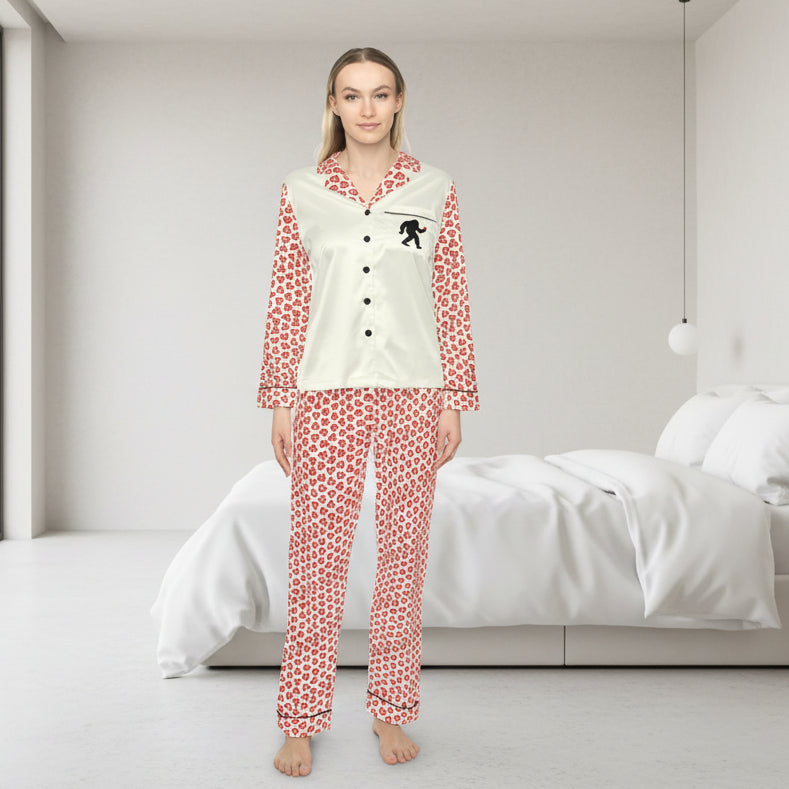 Gentle Giant – Valentine’s Satin Pajama Set