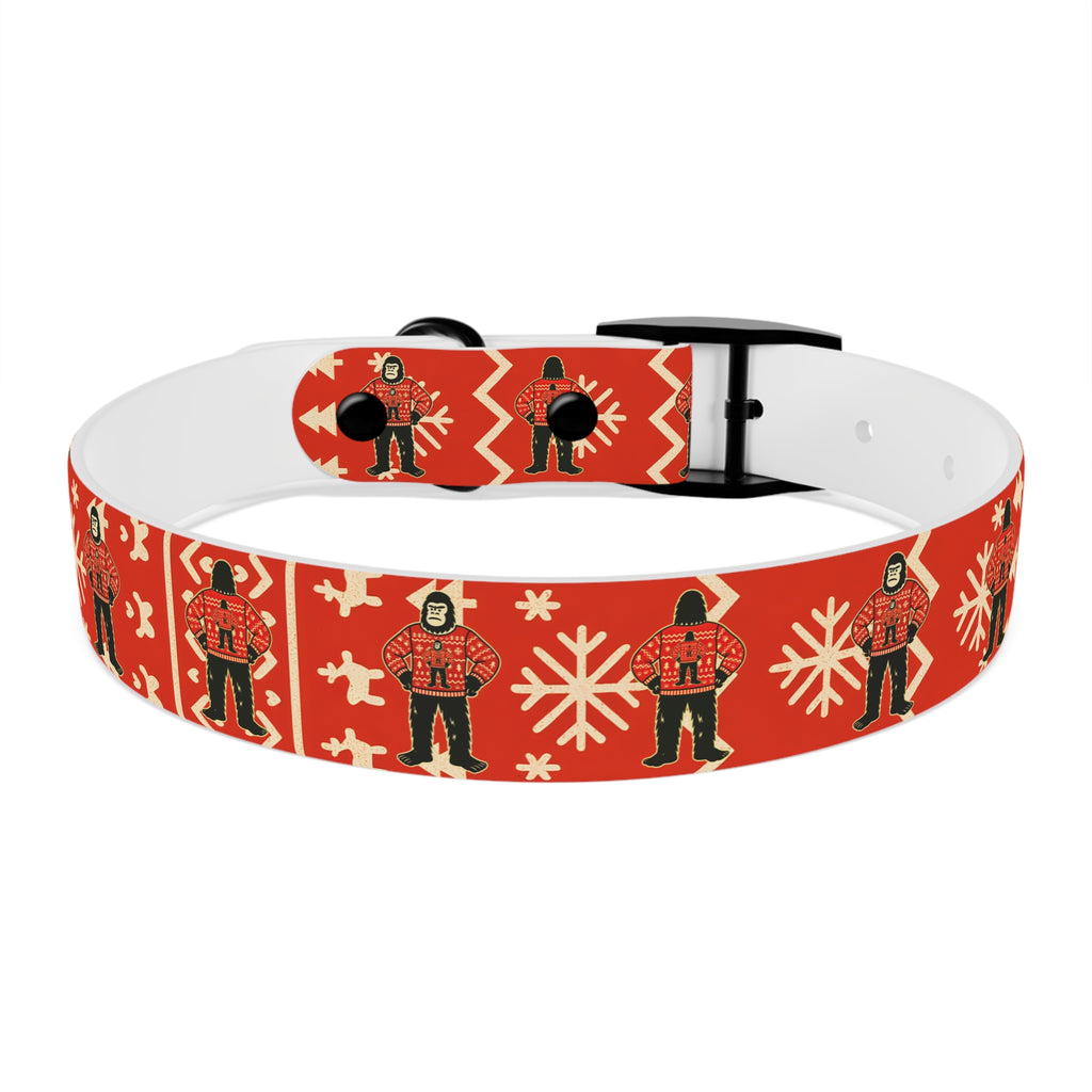 Bigfoot’s Ugly Christmas Sweater – Holiday Dog Collar
