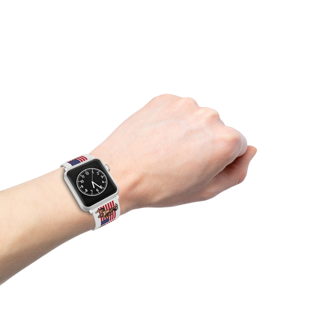 Patriotic Peace Squatch – Freedom Edition Watch Band