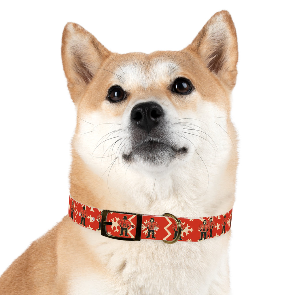 Bigfoot’s Ugly Christmas Sweater – Holiday Dog Collar