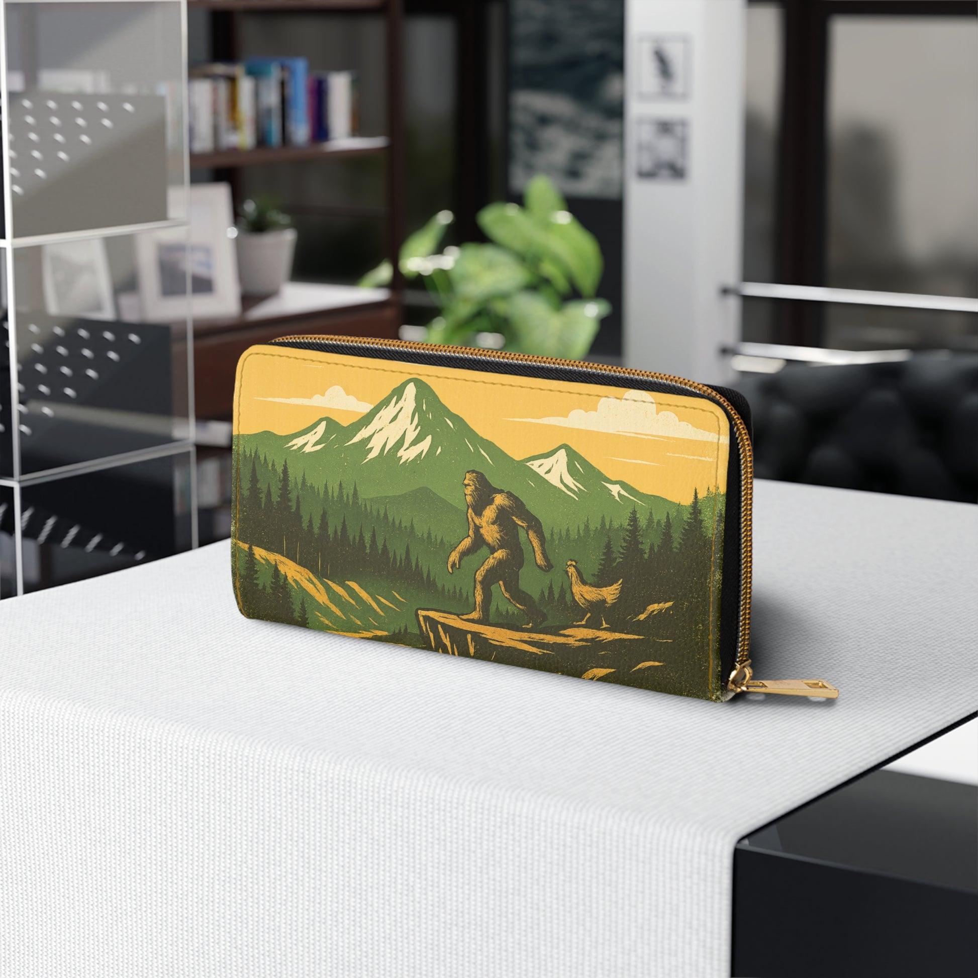Let’s Just Go – Wander Wild Zipper Wallet