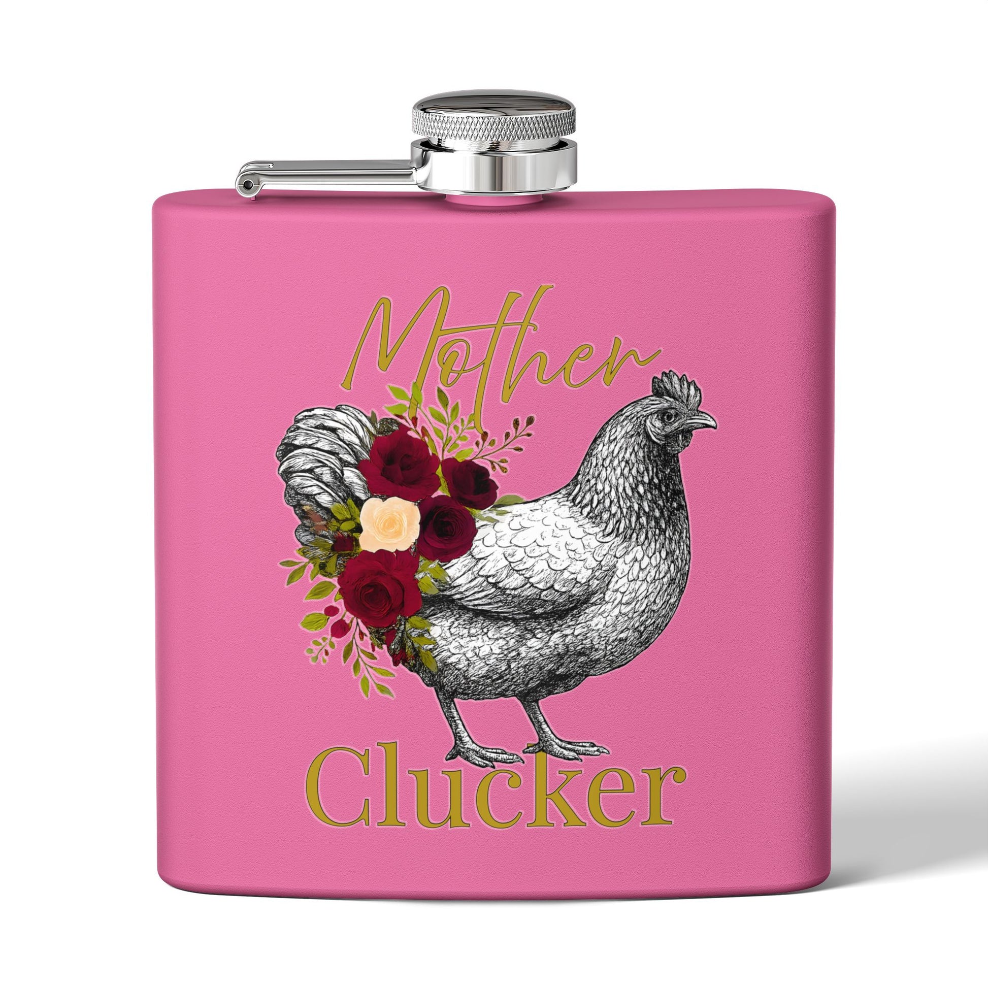 Mother Clucker – Stainless Steel Flask