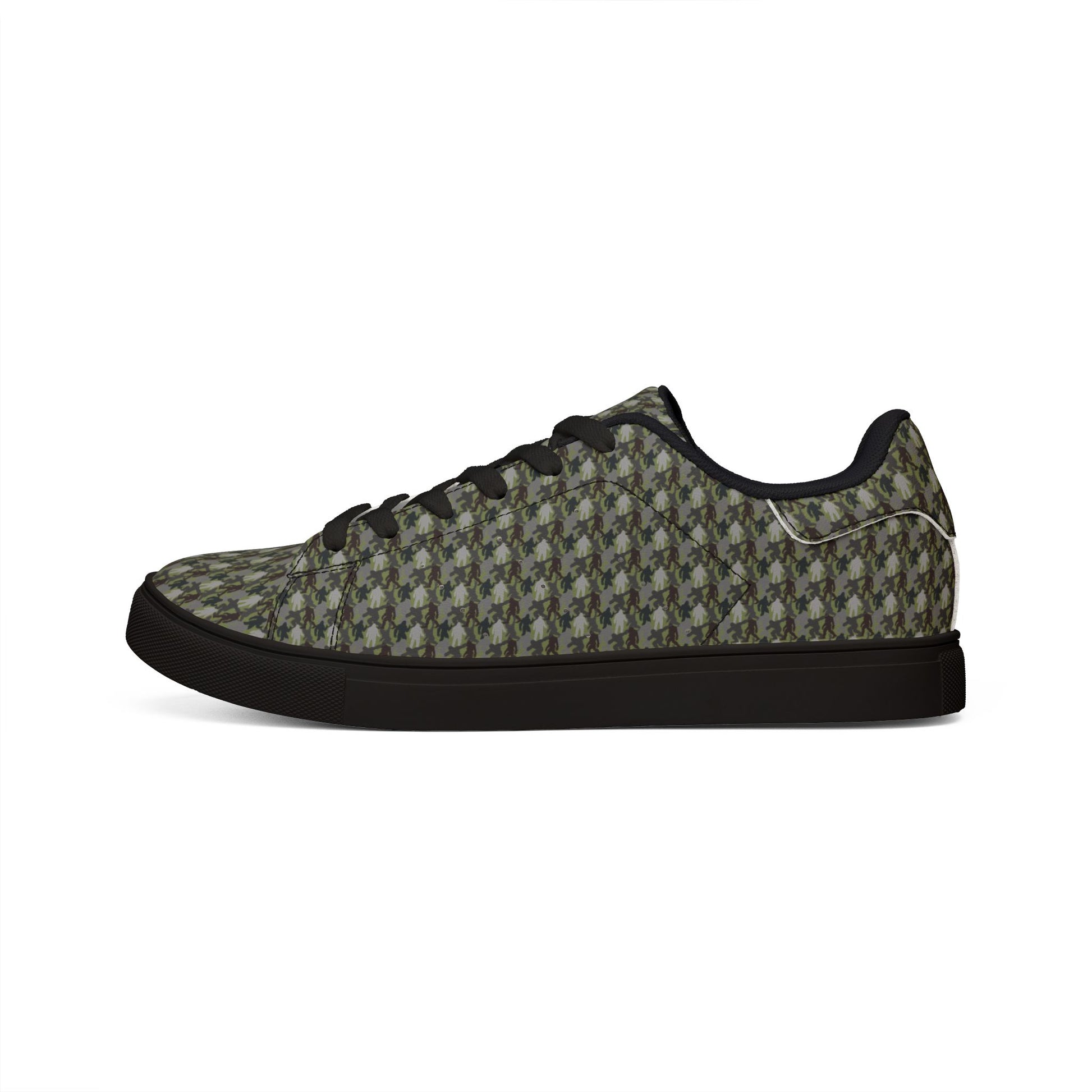 Shadow Stalker Low-Top Leather Sneakers