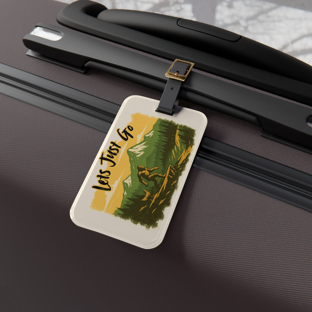 Let’s Just Go – Wander Wild Acrylic Luggage Tag
