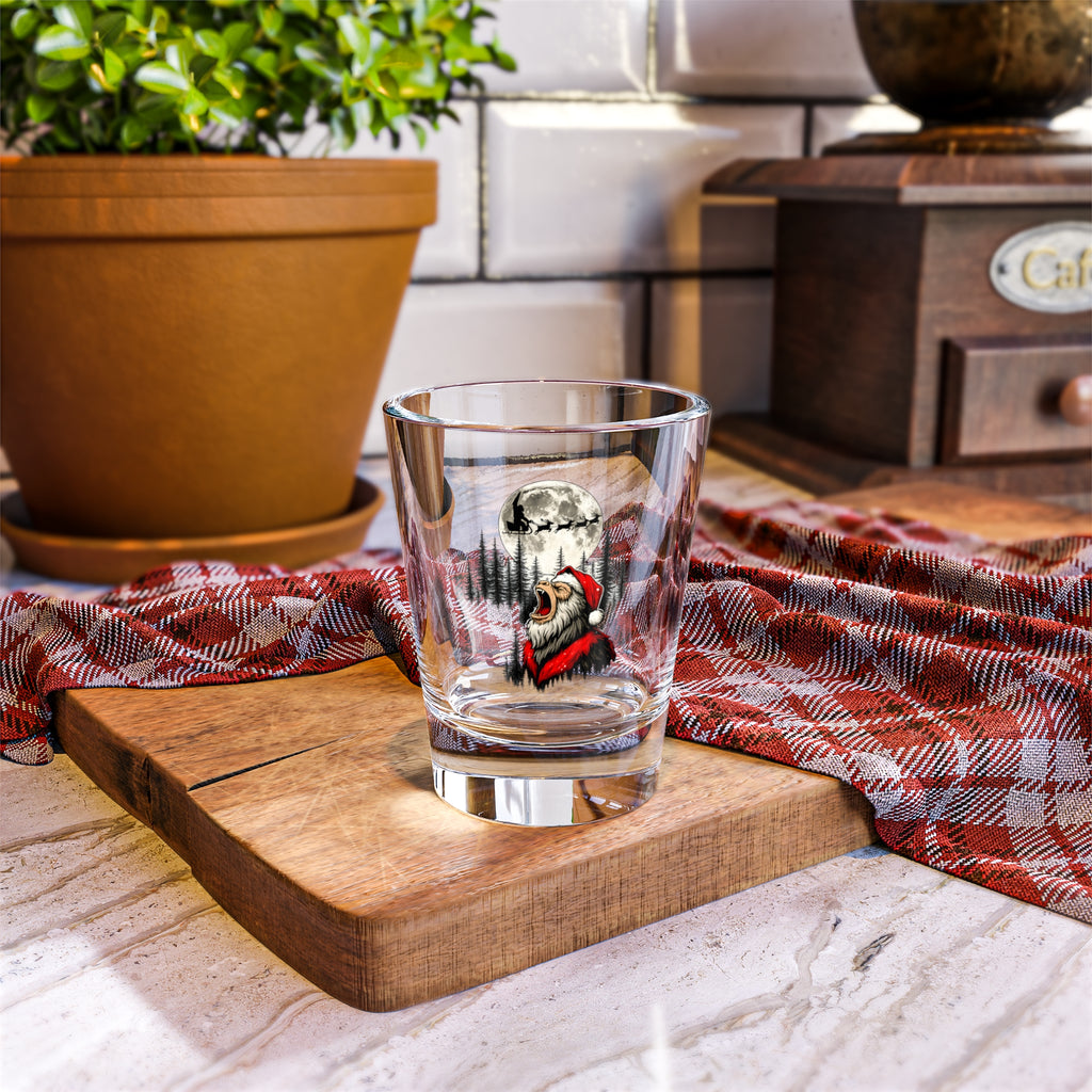 Silent Night, Squatch Night Shot Glass