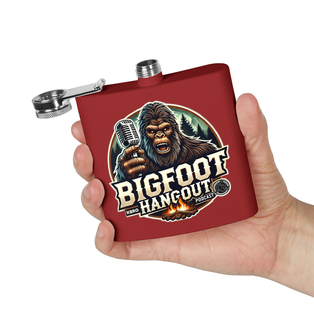 The Bigfoot Hangout – Stainless Steel Flask