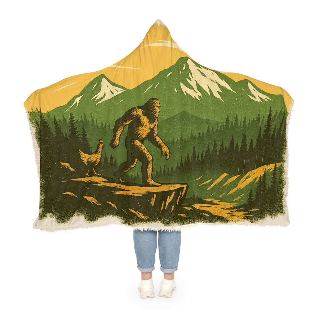 Let’s Just Go – Wander Wild Hooded Snuggle Blanket