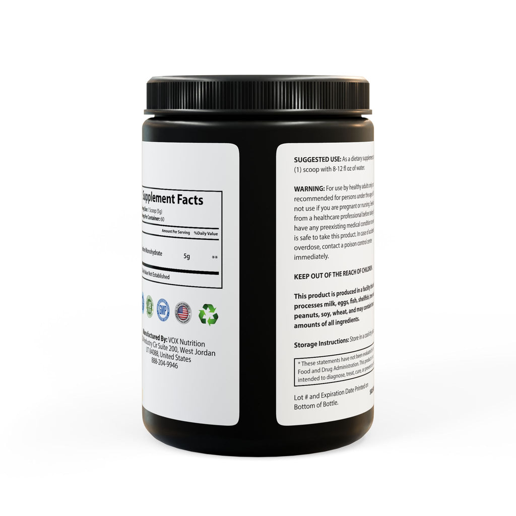 WildBound Creatine Monohydrate Supplement (300g, 10.58oz) - Hidden Realm Essentials