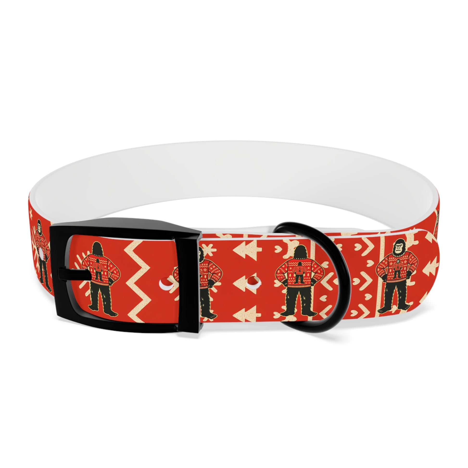 Bigfoot’s Ugly Christmas Sweater – Holiday Dog Collar