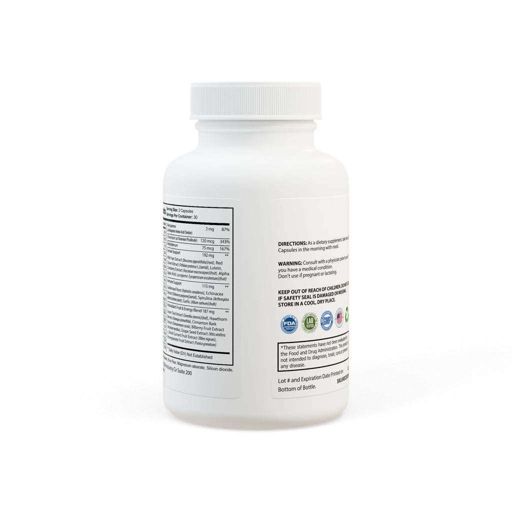 WildBound Multivitamin for Women Supplement (60 Capsules) - Hidden Realm Essentials