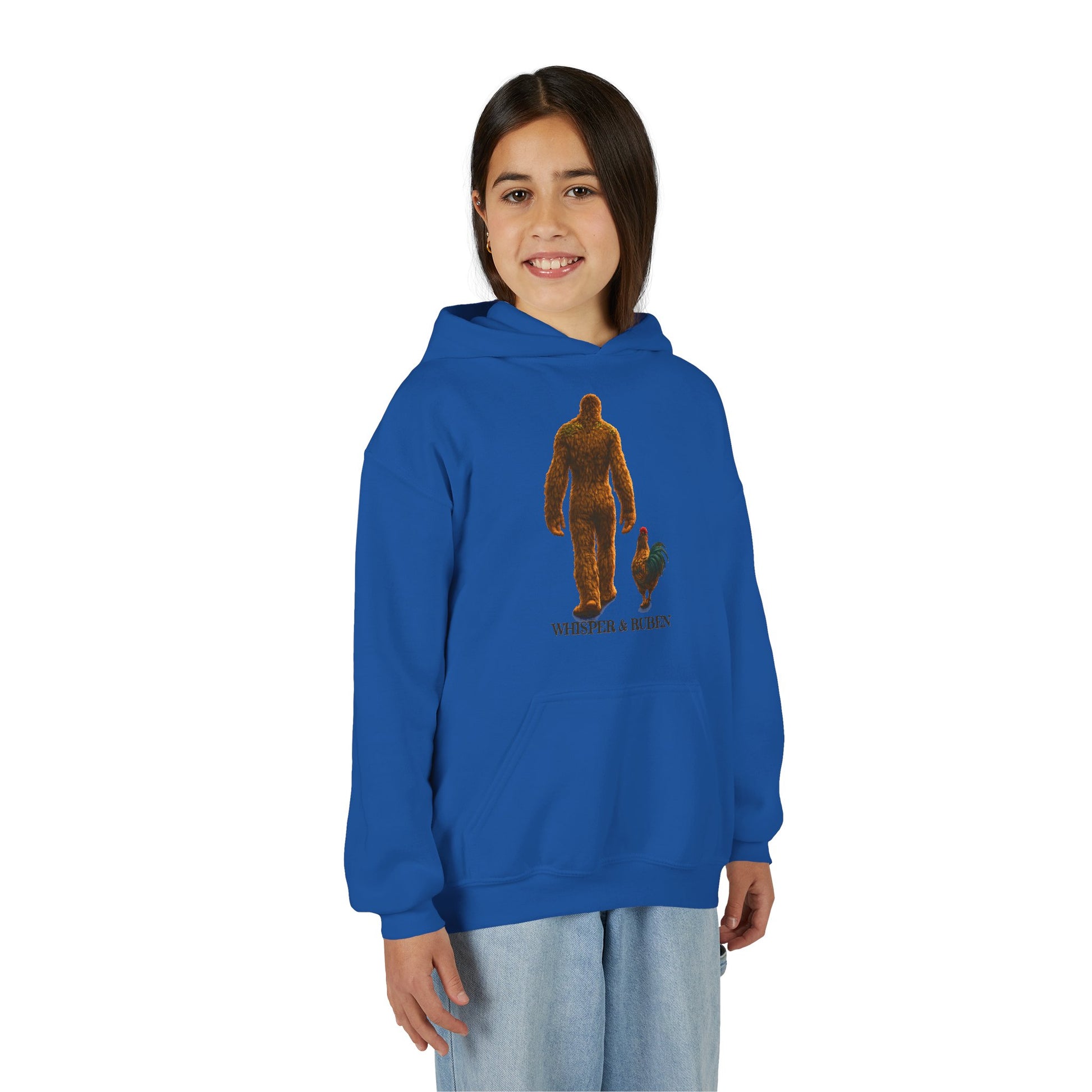 Whisper & Ruben Youth Heavy Blend Hooded Sweatshirt