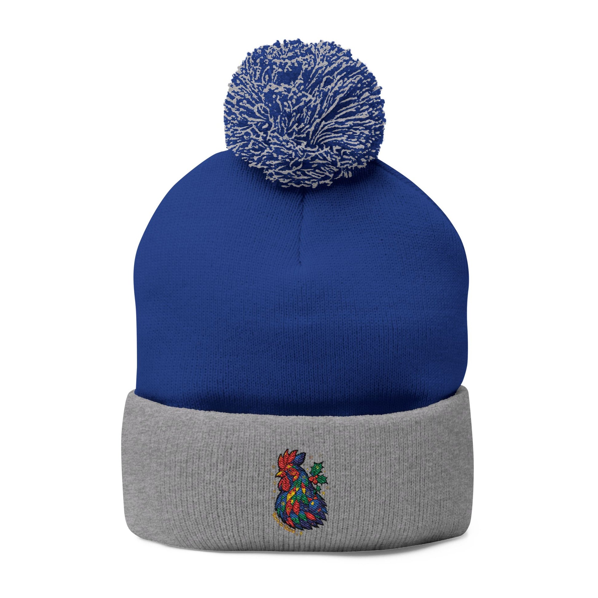 Born to Shine – Cozy Pom Knit Beanie