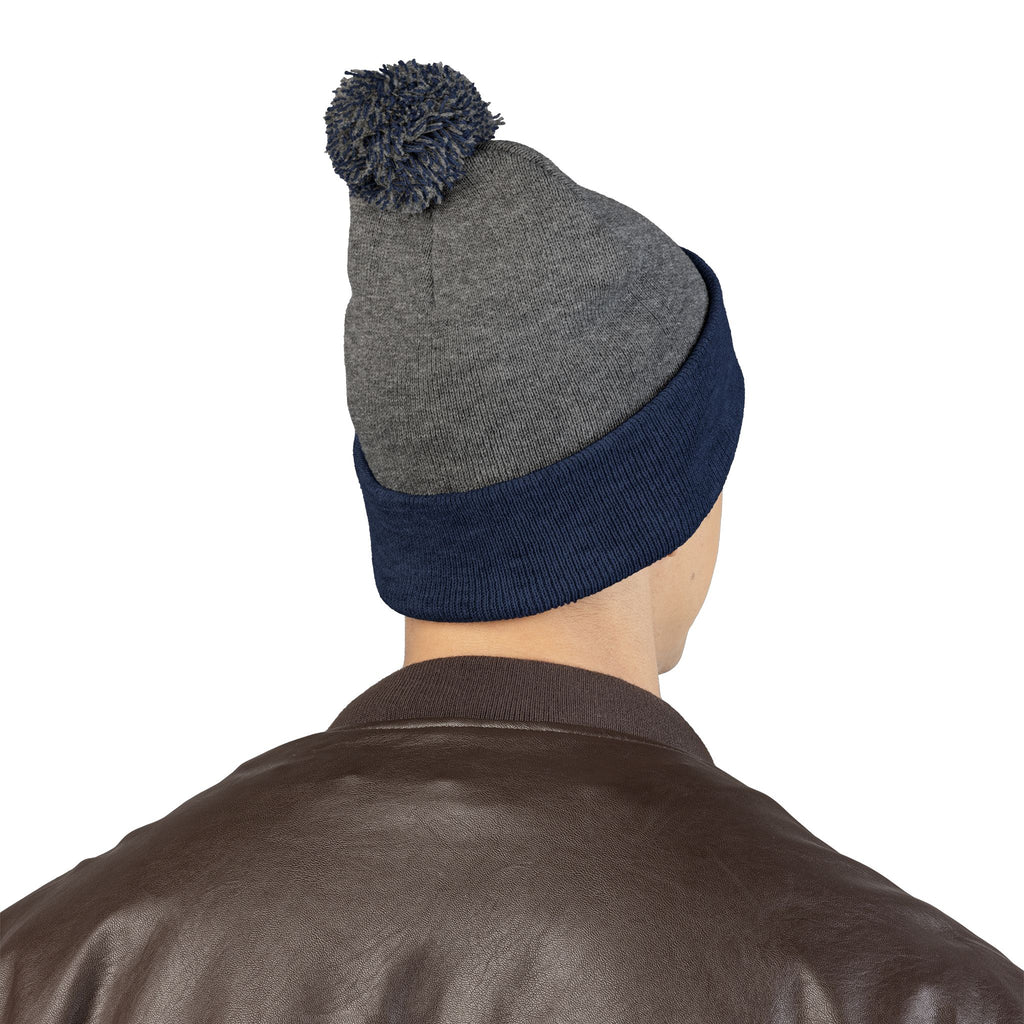 Born to Shine – Cozy Pom Knit Beanie