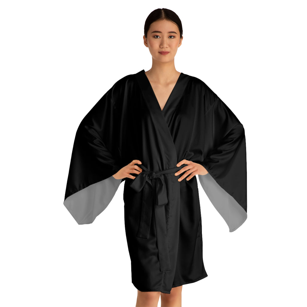 Stay Funky, Stay Festive – Holiday Kimono Robe Dark Edition