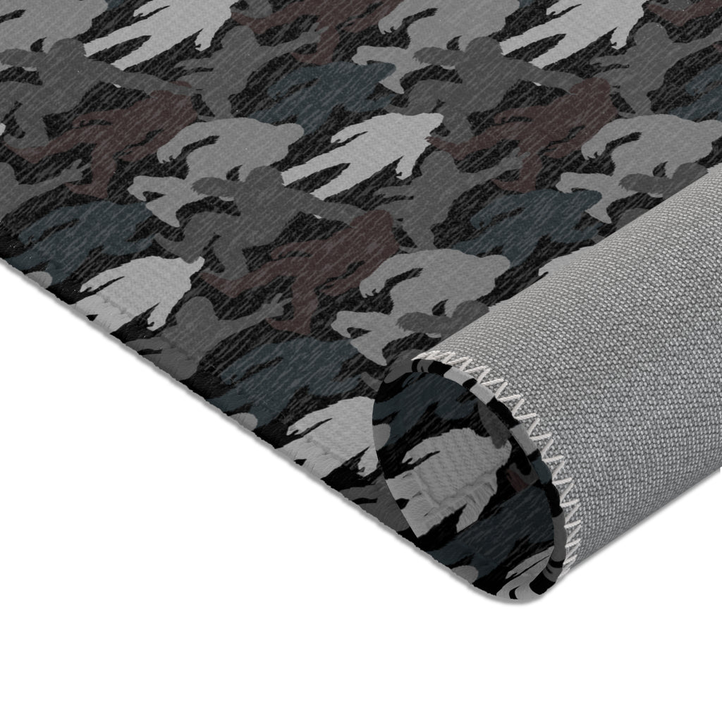 Shadow Stalker Camo – Woven Chenille Rug