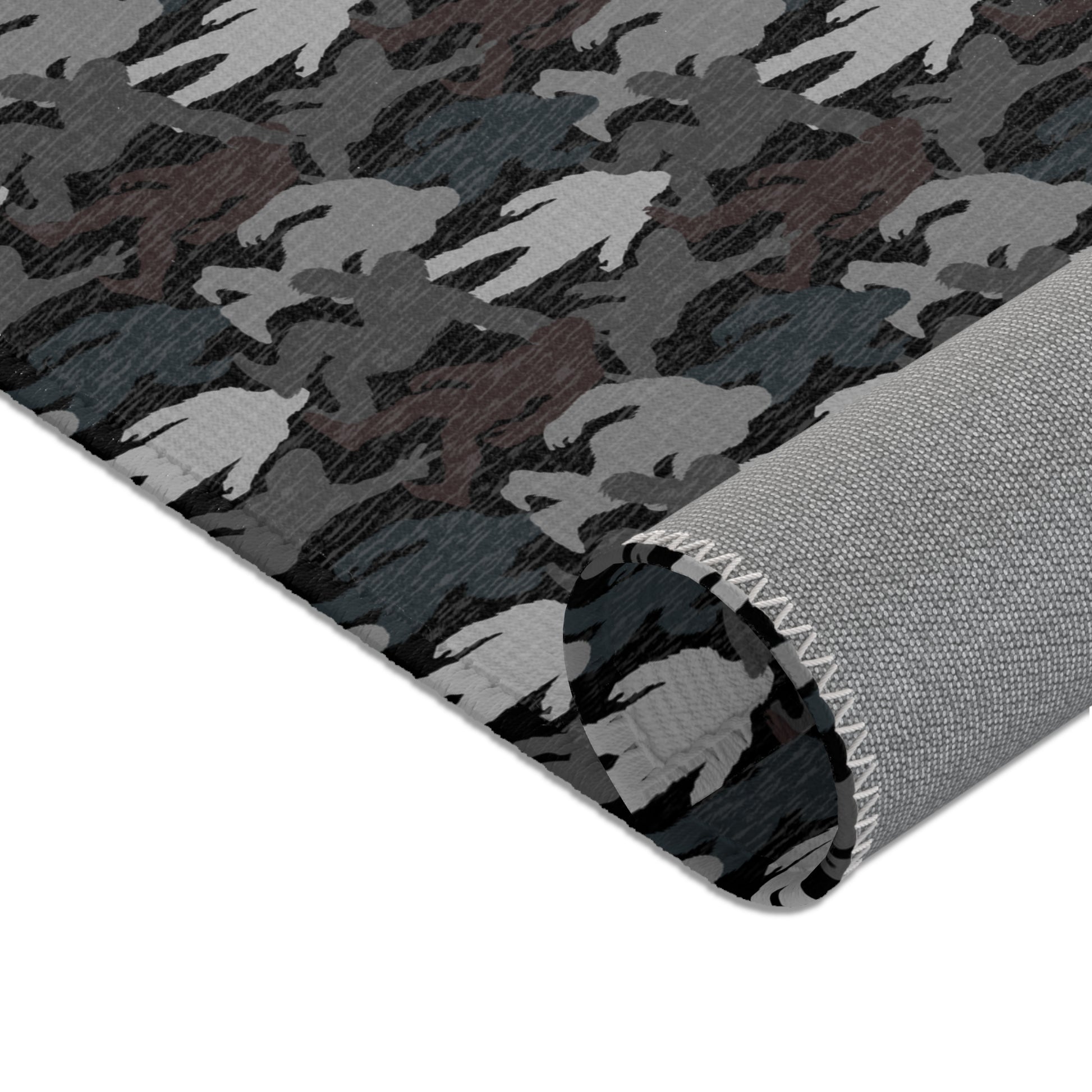 Shadow Stalker Camo – Woven Chenille Rug