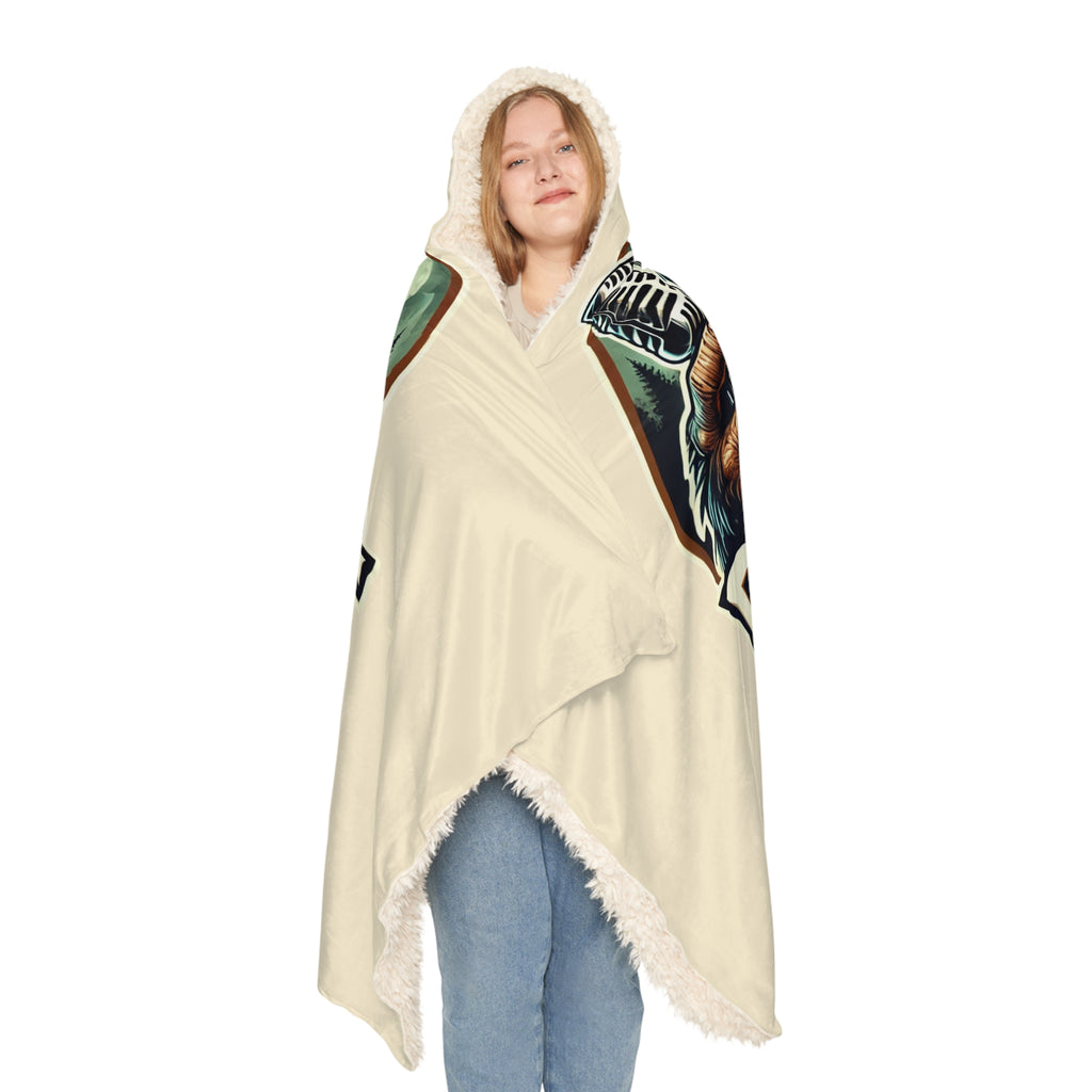 The Bigfoot Hangout – Hooded Snuggle Blanket