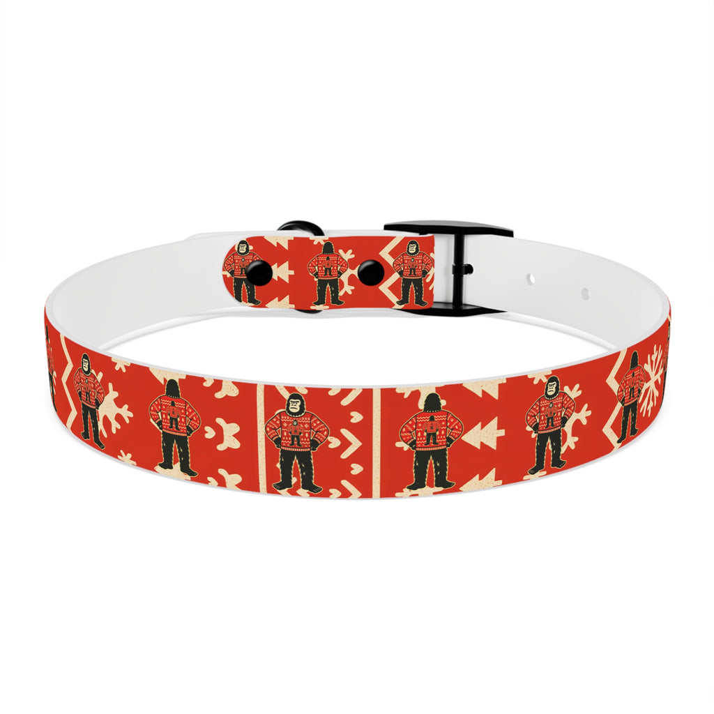 Bigfoot’s Ugly Christmas Sweater – Holiday Dog Collar