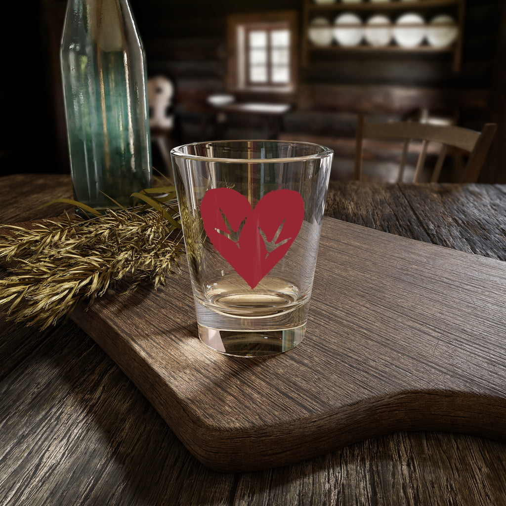 Heart of the Coop Shot Glass