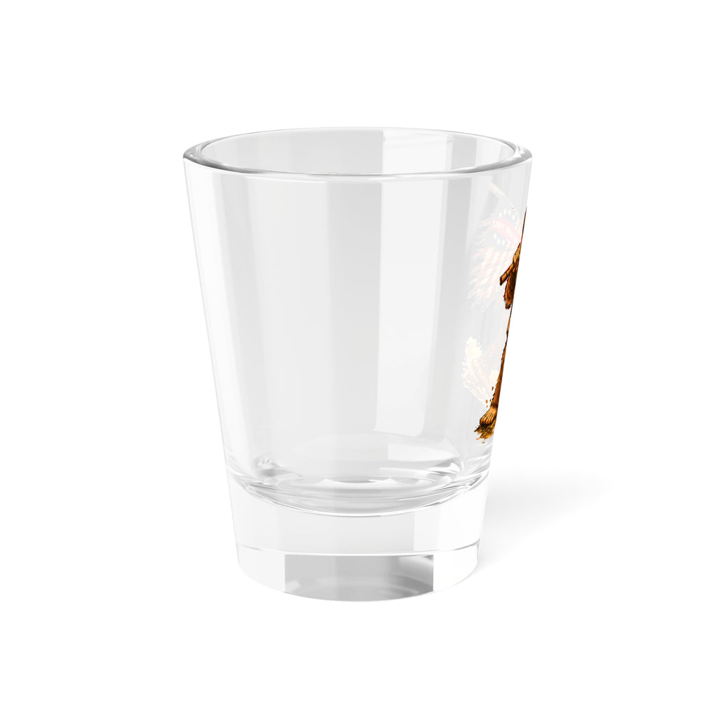 Here First Patriotic 1.5oz Shot Glass