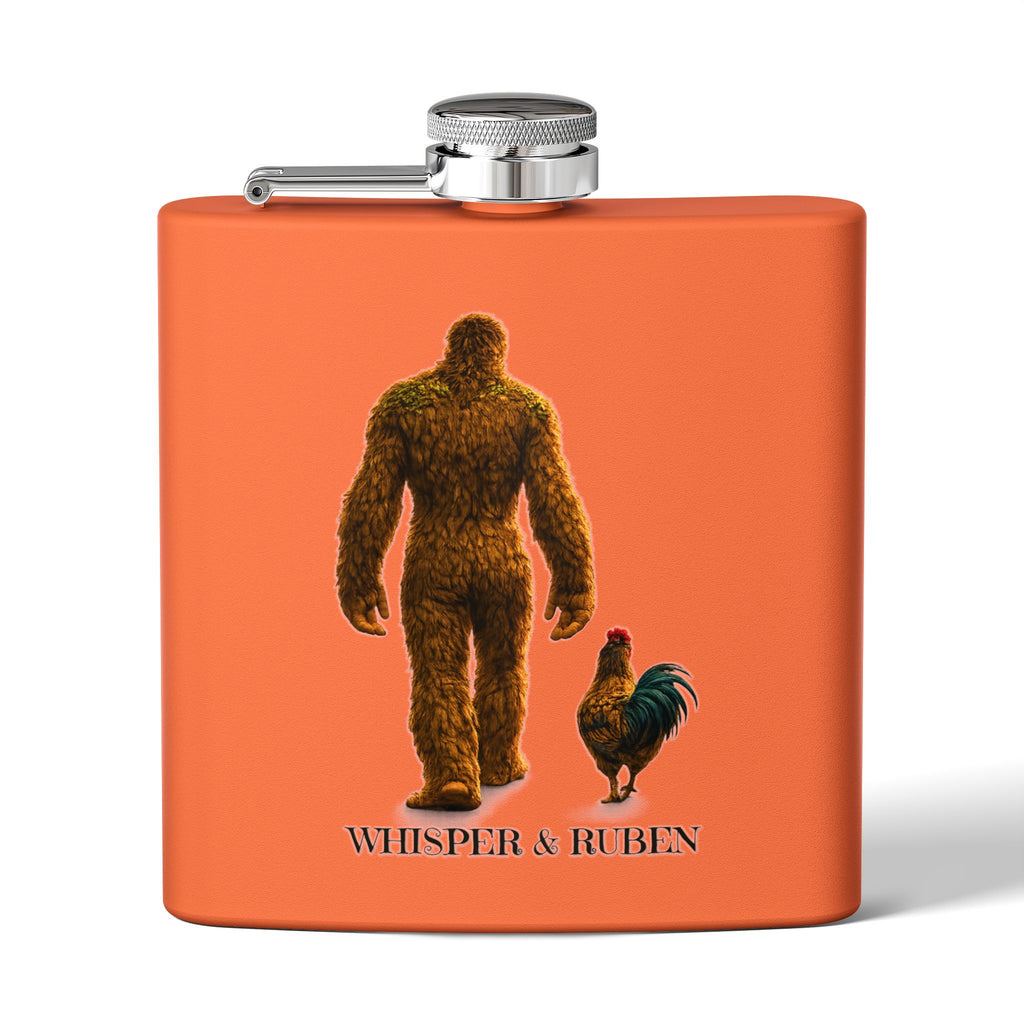 Copy of Dark Wild at Heart – Bigfoot Love Stainless Steel Flask