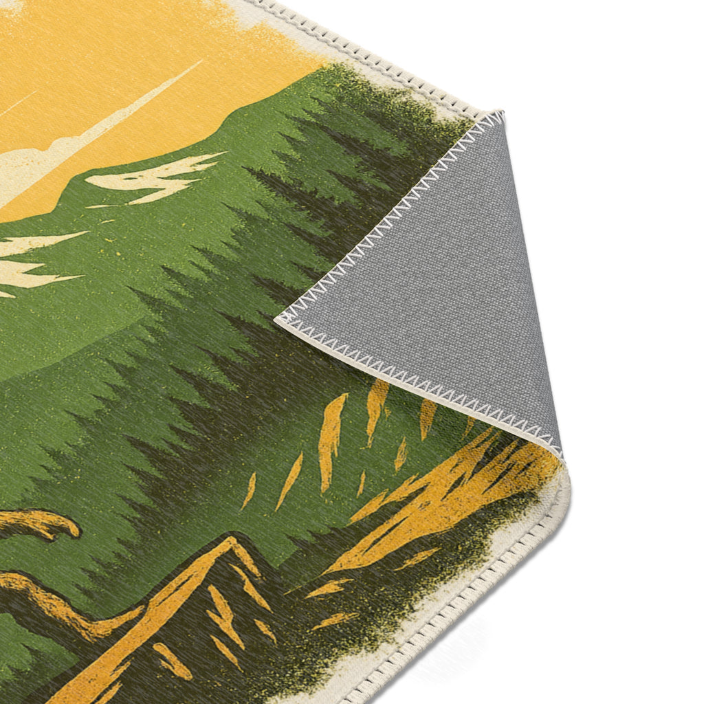 Let’s Just Go – Wander Wild Woven Chenille Rug