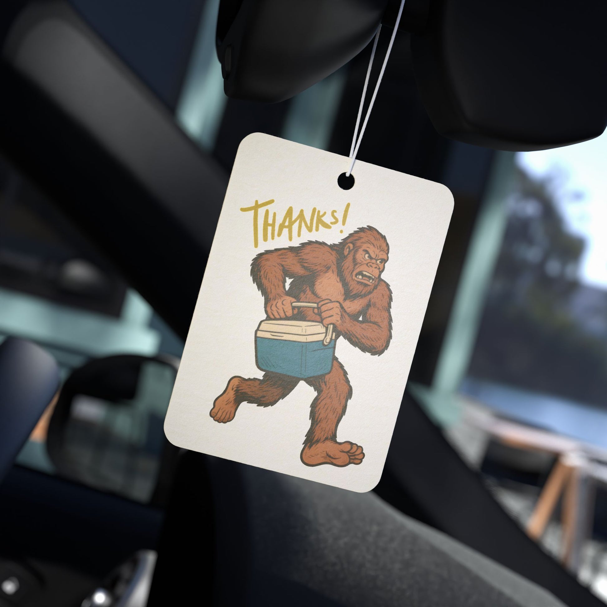 The Cooler Heist Car Air Freshener