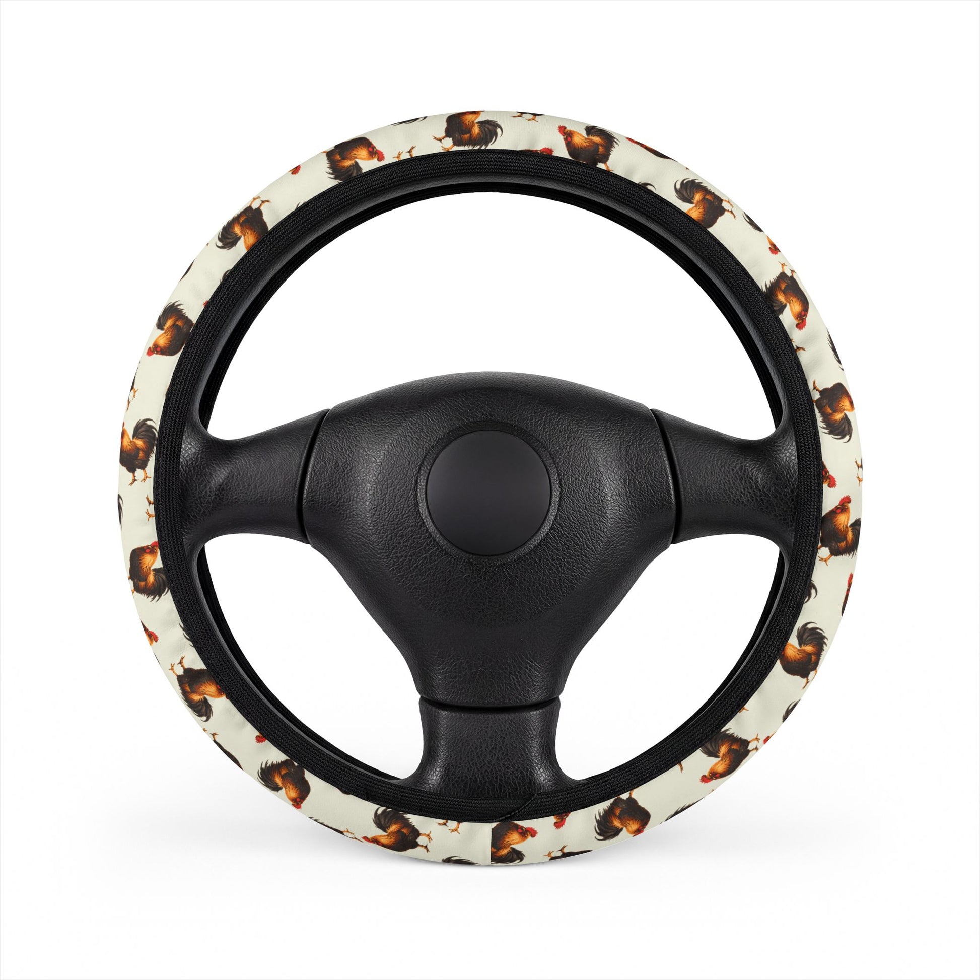 Feather and Fire Steering Wheel Cover