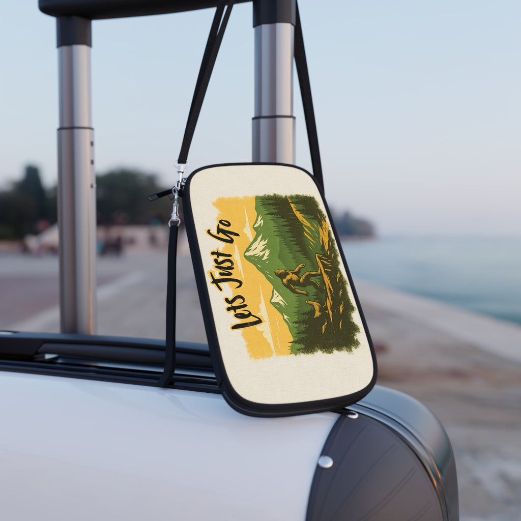 Let’s Just Go – Wander Wild Canvas Passport Wallet