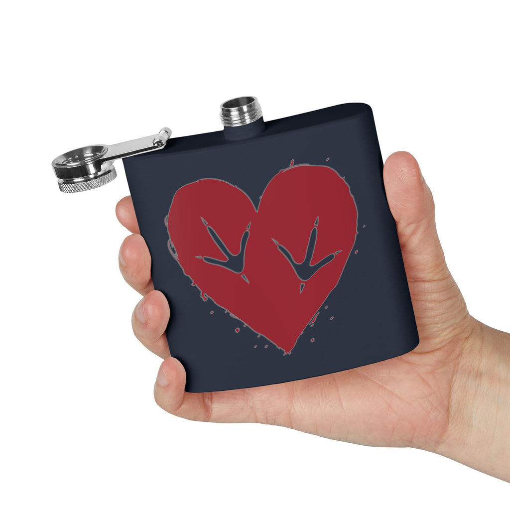 Heart of the Coop – Stainless Steel Flask