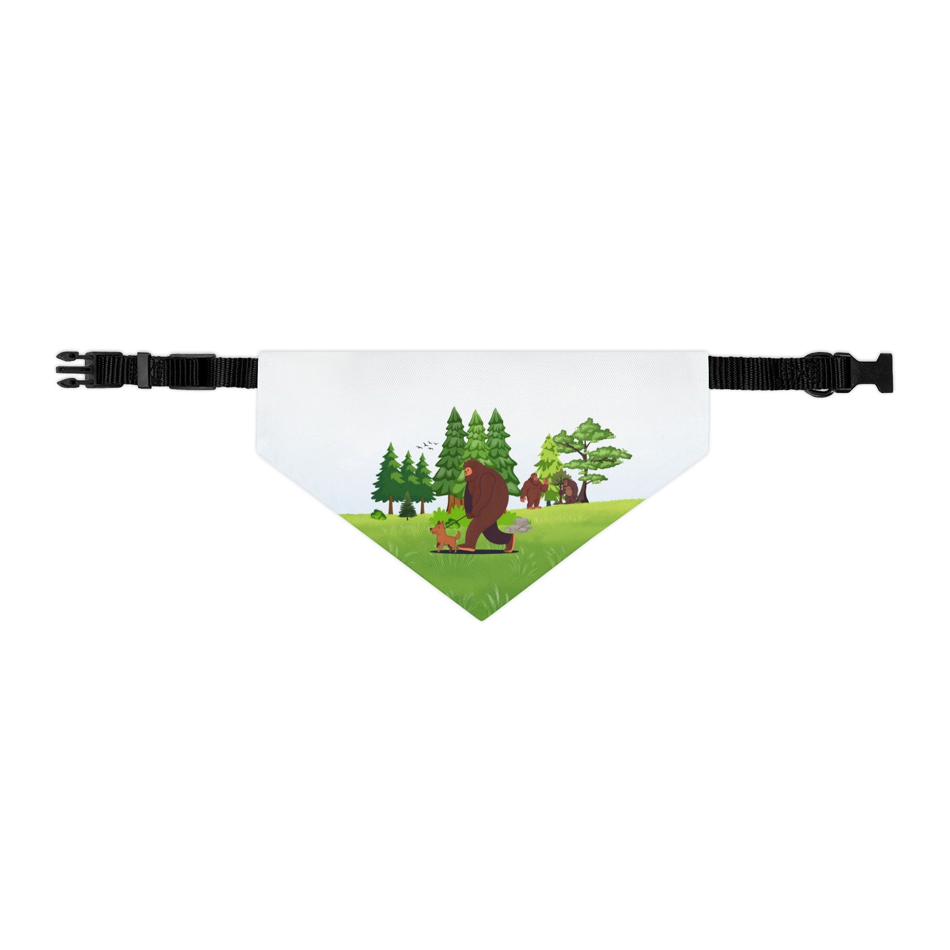 Bigfoot Adventure Pet Bandana Collar