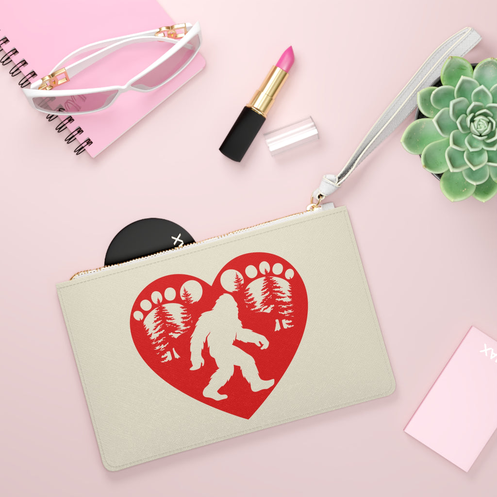 Heart of the Wild – Bigfoot Clutch Wristlet