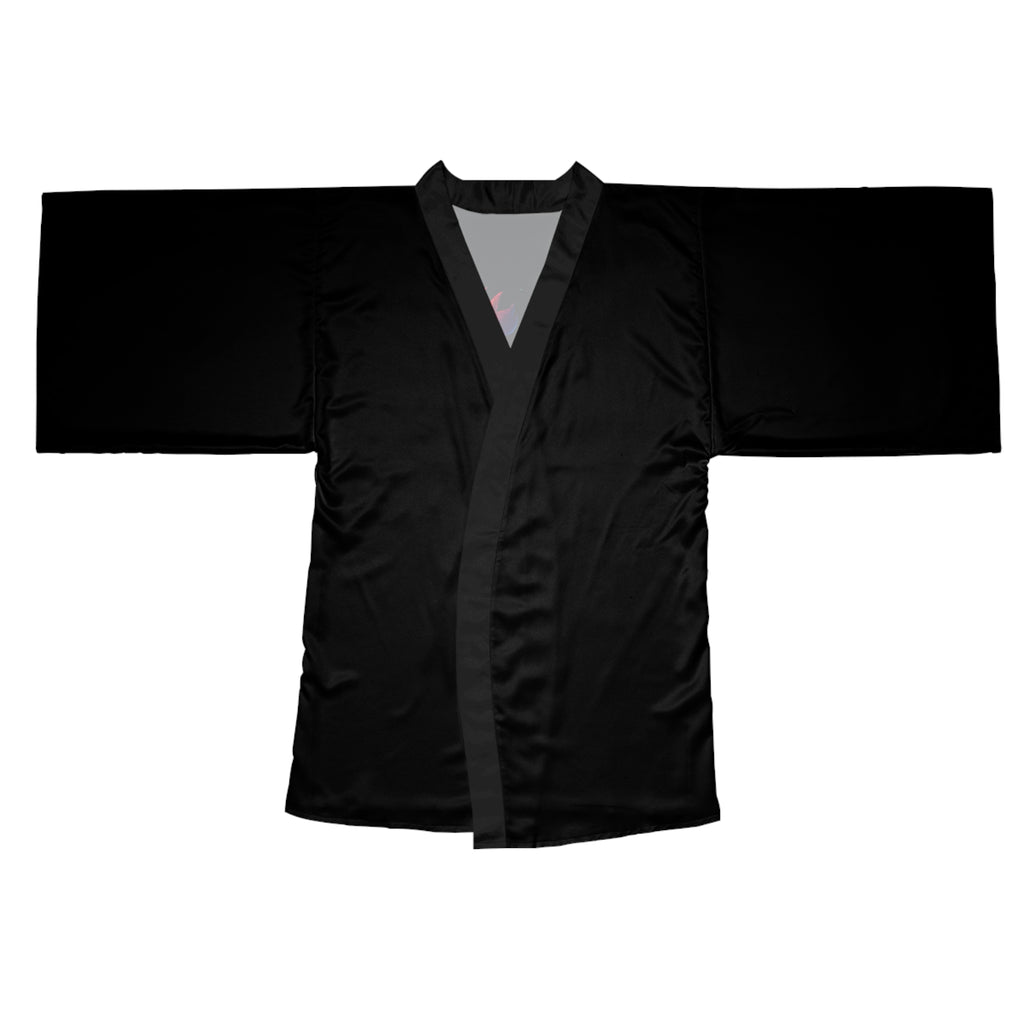 Stay Funky, Stay Festive – Holiday Kimono Robe Dark Edition