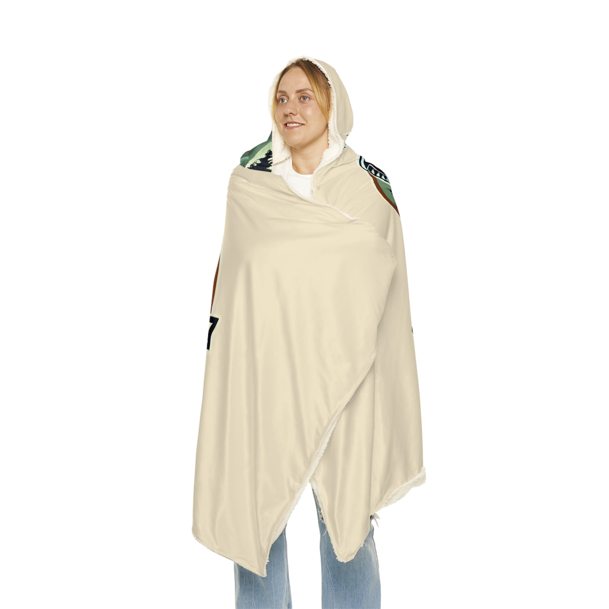 The Bigfoot Hangout – Hooded Snuggle Blanket